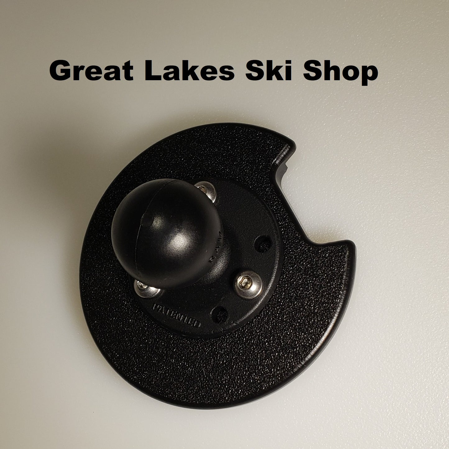 2022 - 2026 FX Cup Holder Mount with 1-1/2" RAM Ball Base - Single w/ Bright 316 Stainless Screws