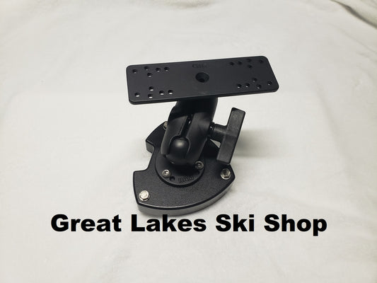 2019-2021 Yamaha FX Waverunner 5-7" GPS RAM Ball Mount System w/ 304 Stainless Screws w/ Machine Cut Plastic Multi Plate