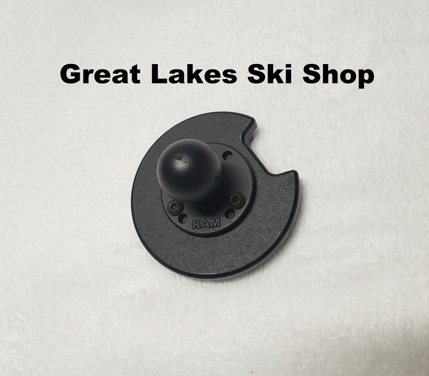 2022 - 2026 FX Cup Holder Mount with 1-1/2" RAM Ball Base - Single w/ Black 304 Stainless Screws