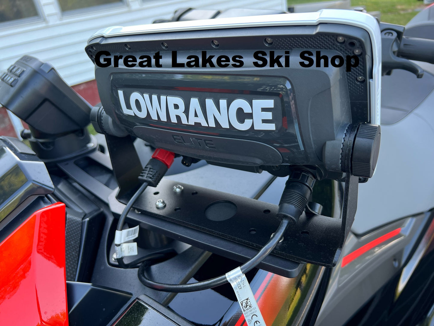 2019-2021 Yamaha FX Waverunner GPS Crossbar Bracket w/ Left Sided GPS Mounting Arm w/ 316 Stainless Screws w/ Right Sided Bottle Holder